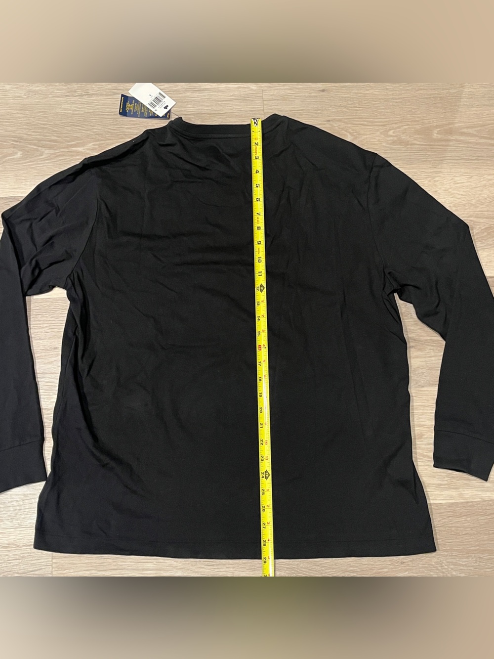 Polo Ralph Lauren Men’s Classic Fit Jersey Long-Sleeve T-Shirt Black Large - Picture 10 of 11